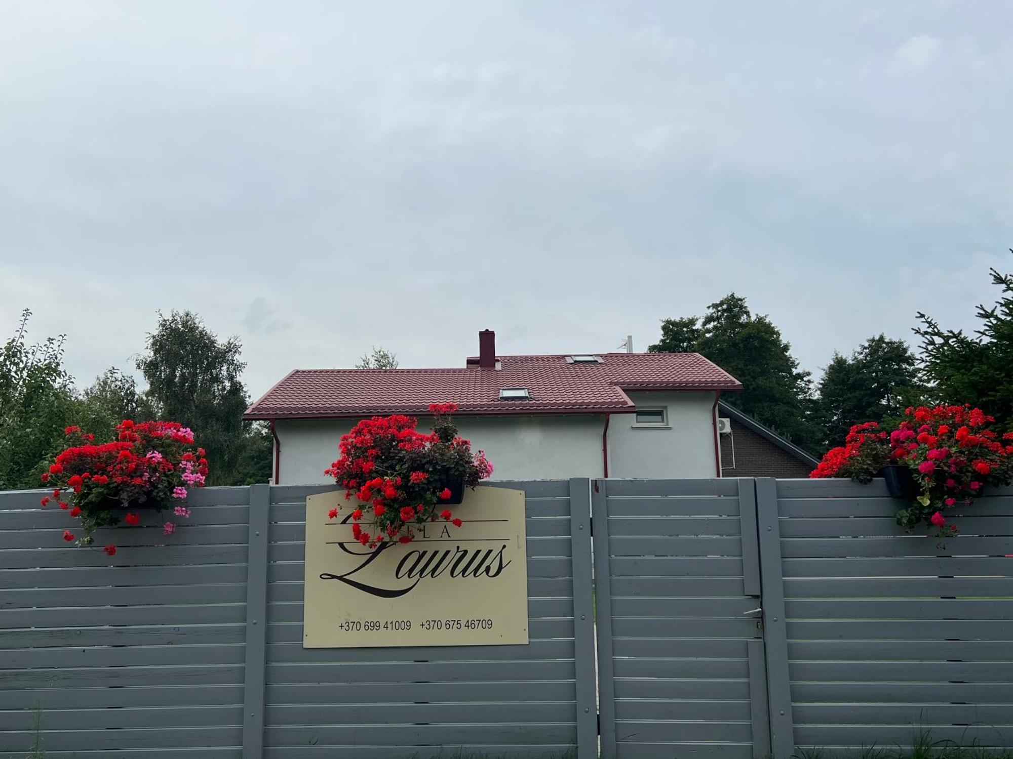 Vila Laurus Palanga Bagian luar foto