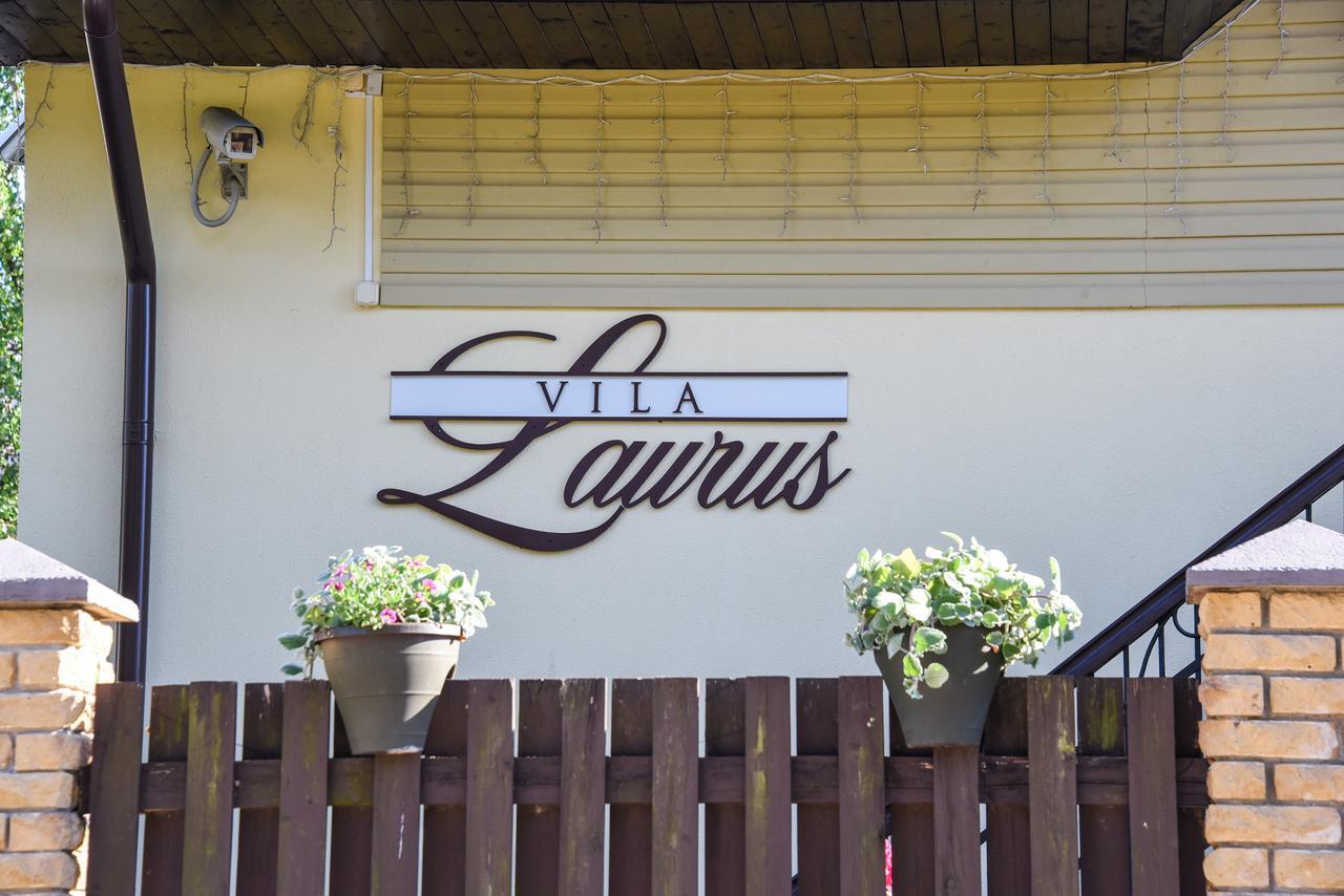 Vila Laurus Palanga Bagian luar foto